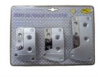 Pedaleras Deportivas Universal Gris