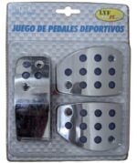 Pedal De Embrague Y Acelerador  Deportiva X Jgo Para 207/ 307 Azul