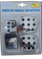 Pedalera Deportiva X Jgo Para 207/307 Negro