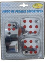 Pedalera Deportiva X Jgo Para 207/307 Rojo