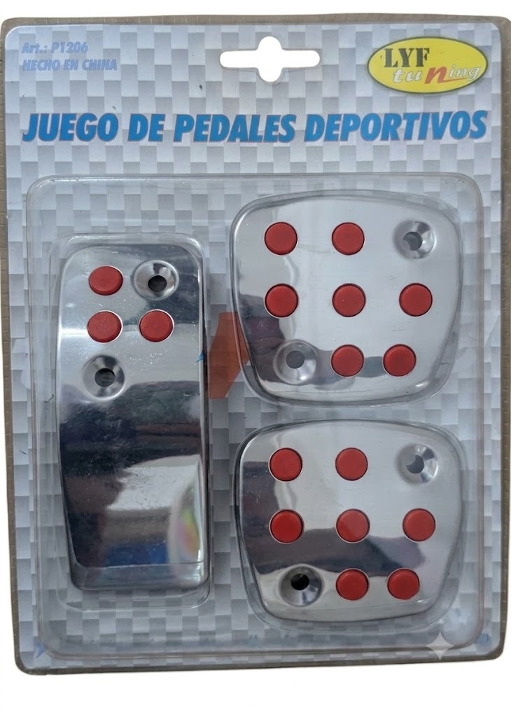 WhatsApp Image 2026-06-30 at 10.21.10 Pedalera Deportiva X Jgo Para 207/307 Rojo - Imagen 1