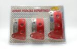 Pedaleras Deportivas Universal Rojo
