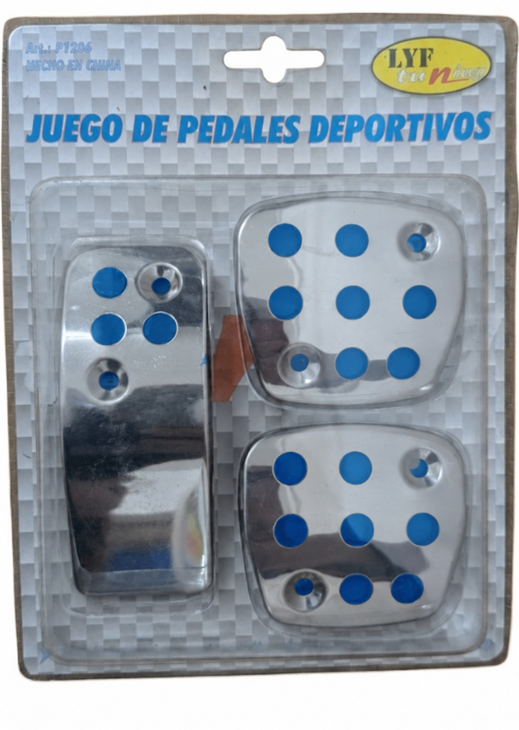 image (36) Pedalera Deportiva X Jgo Para 207/307 Azul - Imagen 1