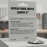 ESPEJO CURVO 2" AUTOADHESIVO - Imagen 2