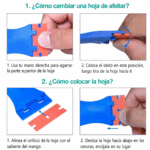 PORTA SCRAPER PLASTICO NEGRO - Imagen 4