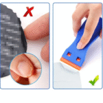 PORTA SCRAPER PLASTICO NEGRO - Imagen 3