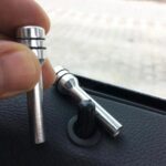JUEGO DE PERILLAS PARA SEGURO DE PUERTAS DE AUTO - Imagen 2