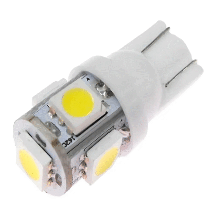 Lampara T10 5 Leds Smd 24v Posicion O Patente